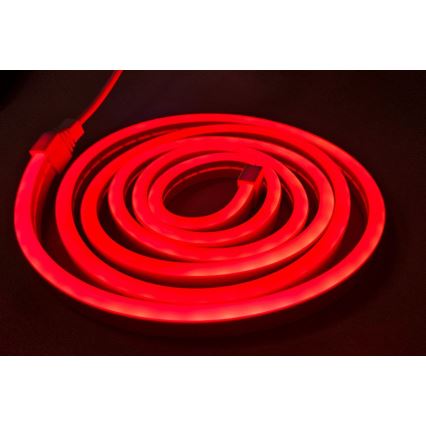 LED Flexible strip NEON LED/5V USB 1,8 m red