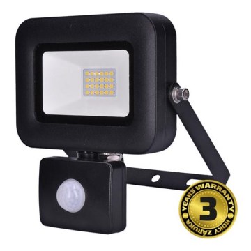 LED Flood light with a sensor LED/20W/230V IP44