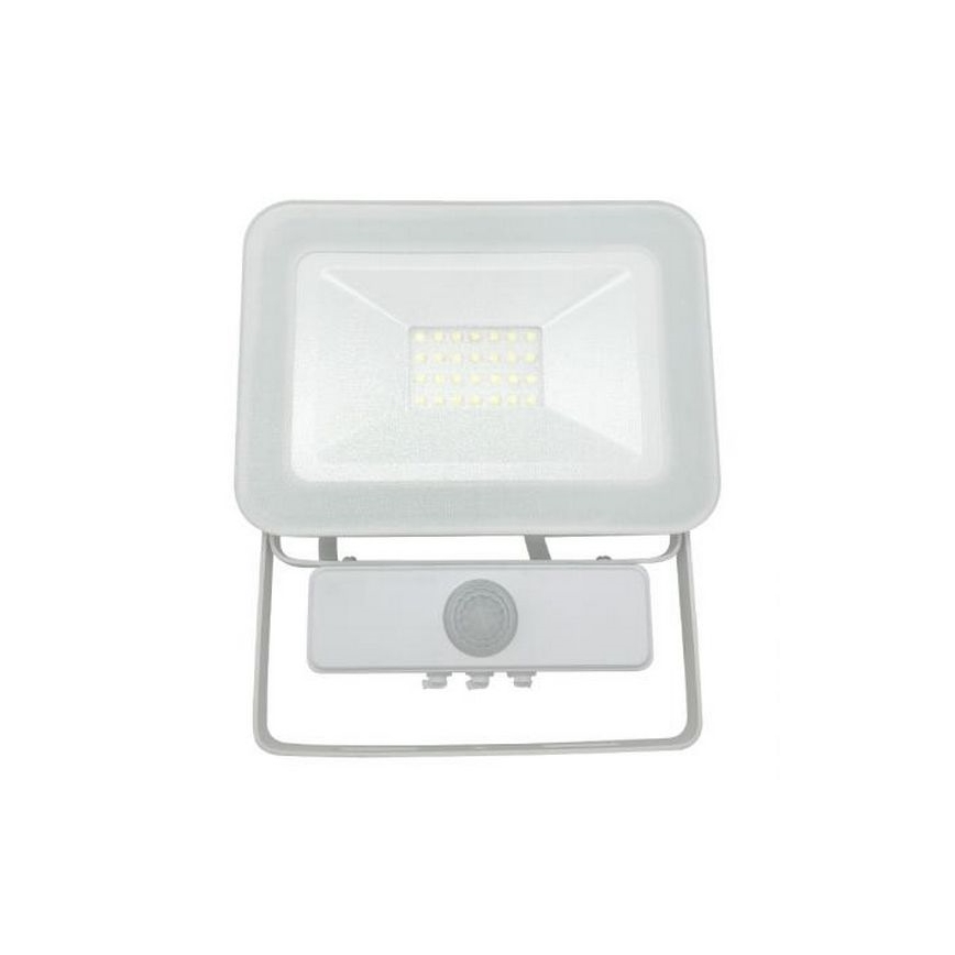 LED Flood light with a sensor LED/20W/265V 1800lm white IP65
