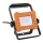LED Floodlight 10W, 230V, 6500K, IP65 — Orange/Black