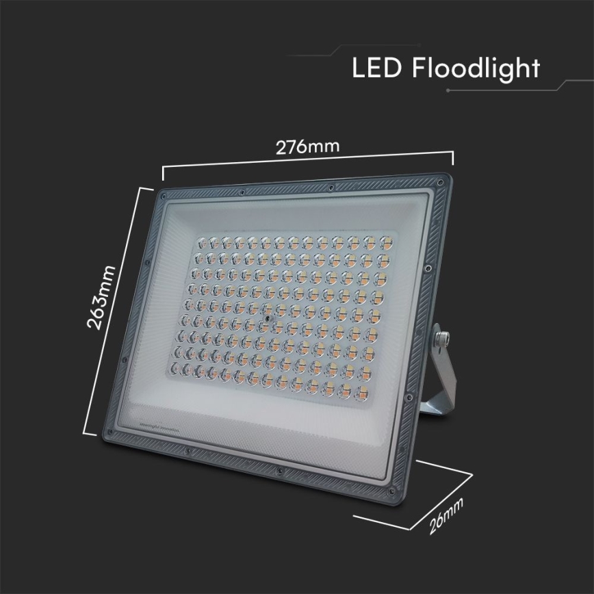 LED Floodlight LED/100W/230V IP65 3000/4000/6500K