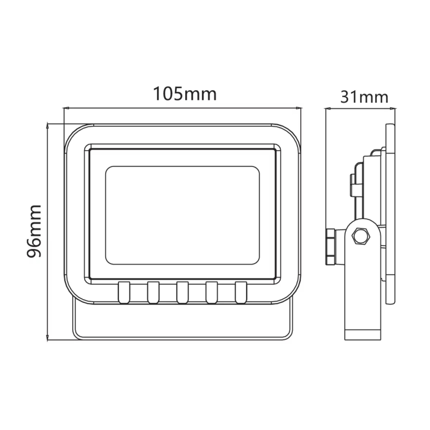LED Floodlight LED/10W/230V 6500K IP65