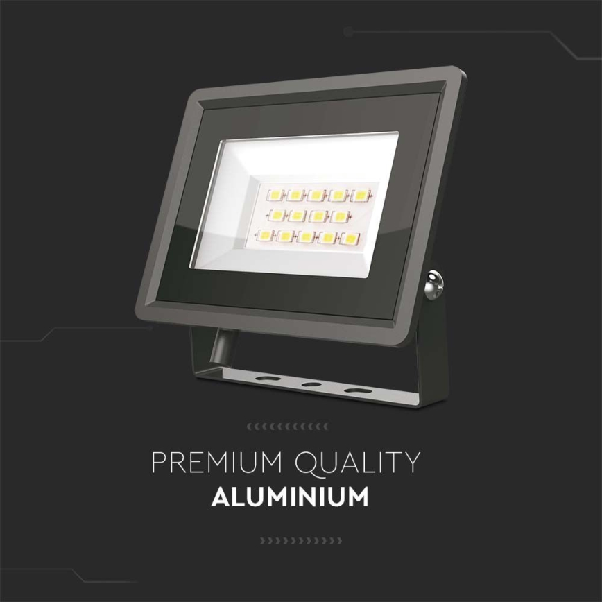 LED Floodlight LED/20W/230V 6500K IP65 black
