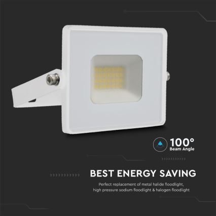 LED Floodlight LED/20W/230V 6500K IP65 white