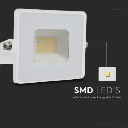 LED Floodlight LED/20W/230V 6500K IP65 white