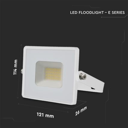 LED Floodlight LED/20W/230V 6500K IP65 white