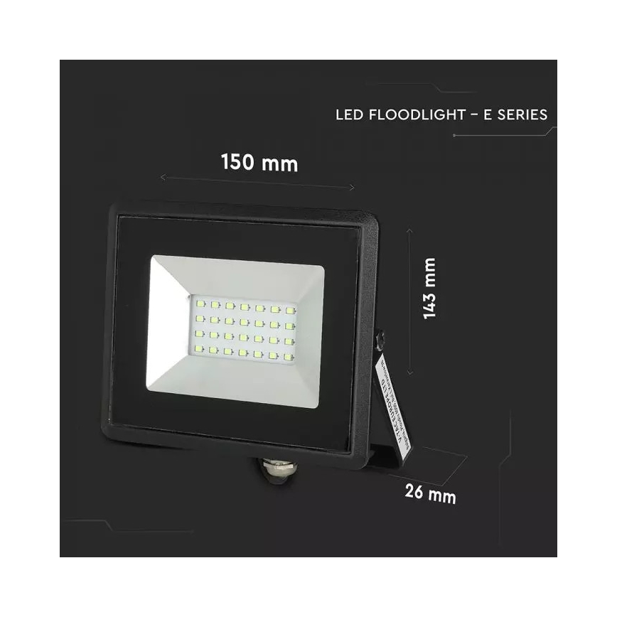 LED Floodlight LED/20W/230V IP65 green light