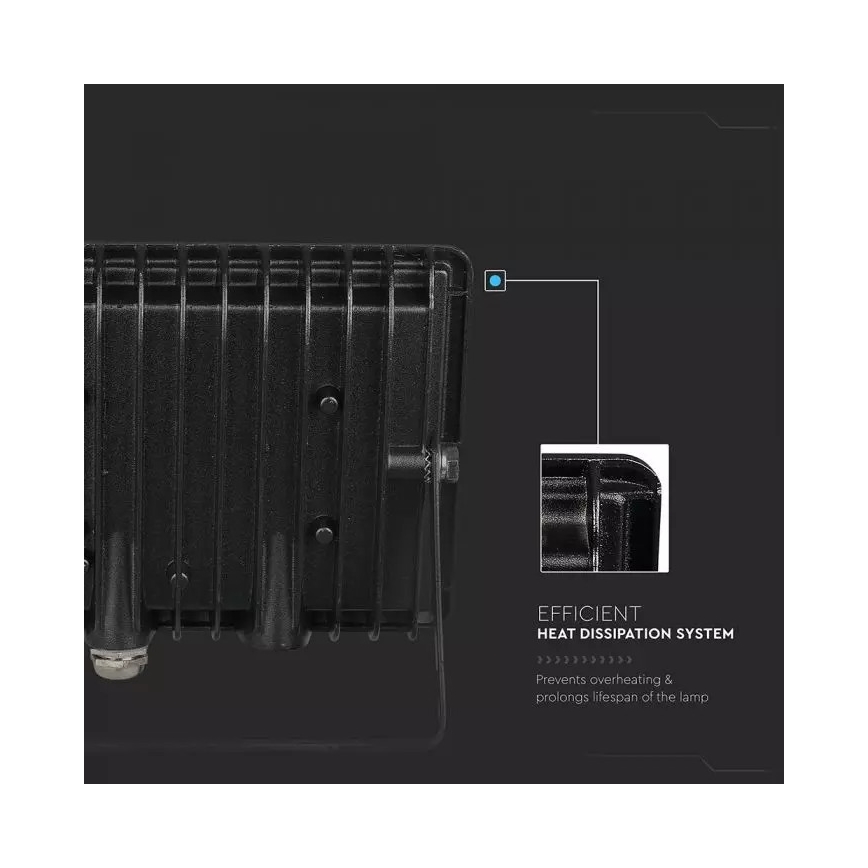 LED Floodlight LED/20W/230V IP65 green light