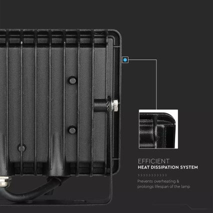 LED Floodlight LED/20W/230V IP65 pink light