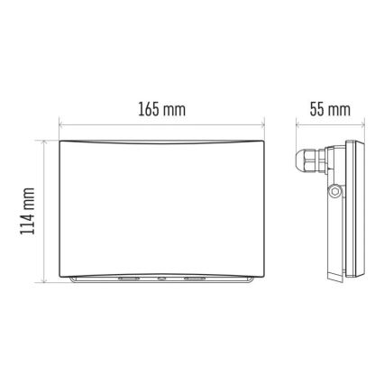 LED Floodlight LED/30,5W/230V IP65