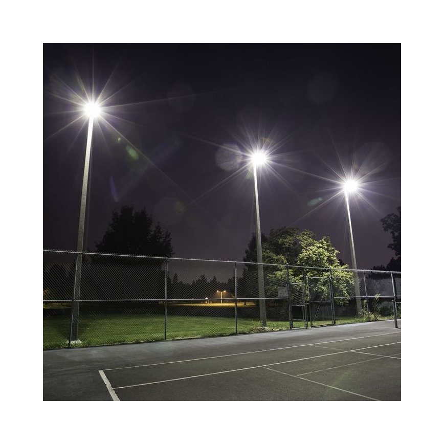 LED Floodlight LED/300W/230V 4000K IP65 black