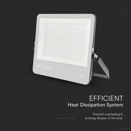 LED Floodlight LED/300W/230V 4000K IP65 black