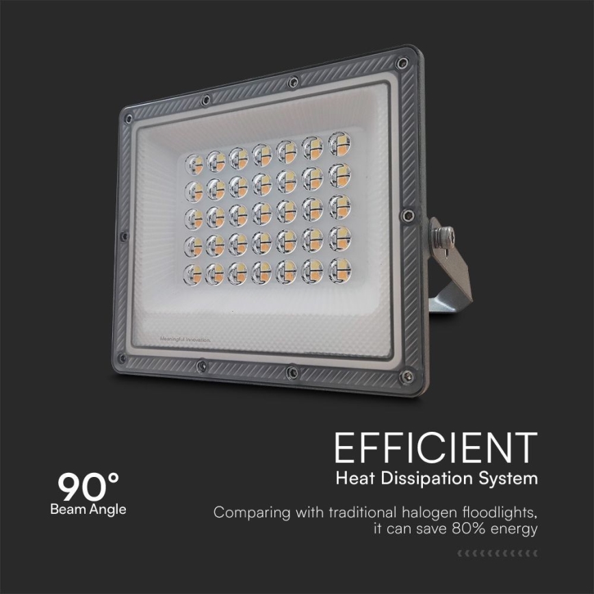 LED Floodlight LED/30W/230V IP65 3000/4000/6500K