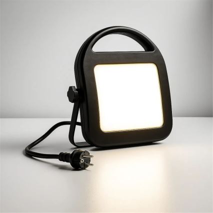 LED Floodlight LED/40W/230V 4000K IP44 black