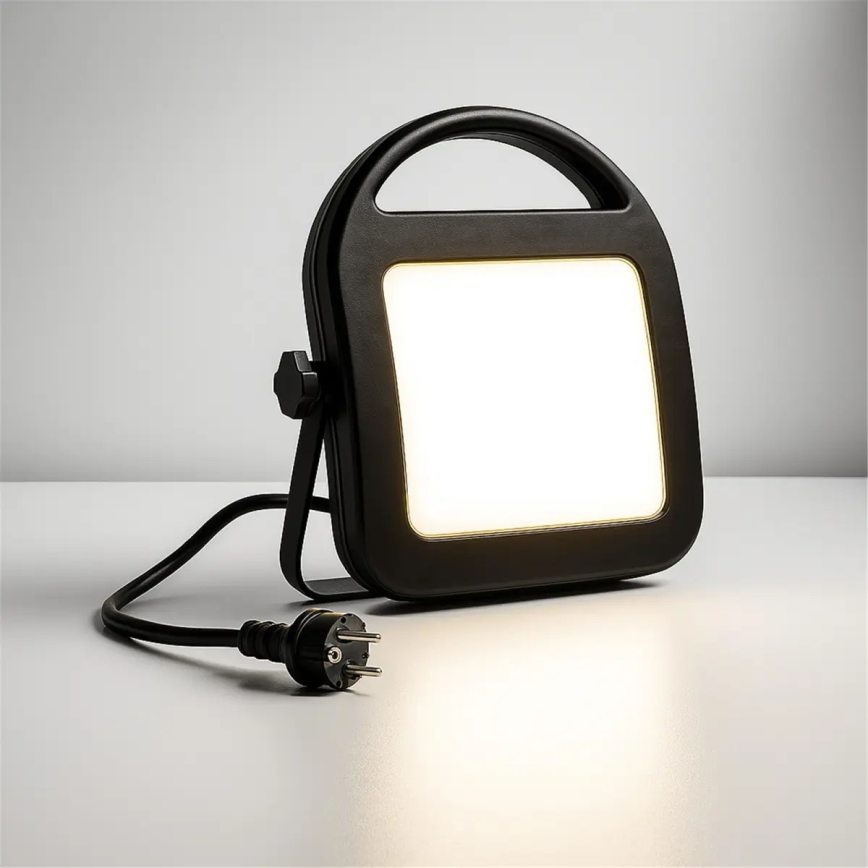 LED Floodlight LED/40W/230V 4000K IP44 black