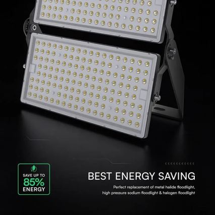 LED Floodlight LED/500W/230V 6500K IP65 grey