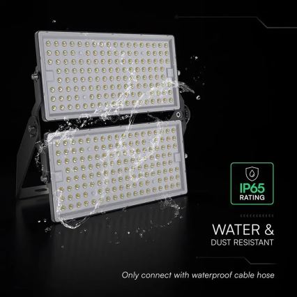 LED Floodlight LED/500W/230V 6500K IP65 grey