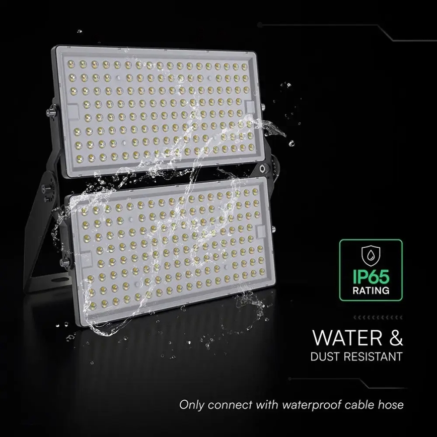 LED Floodlight LED/500W/230V 6500K IP65 grey