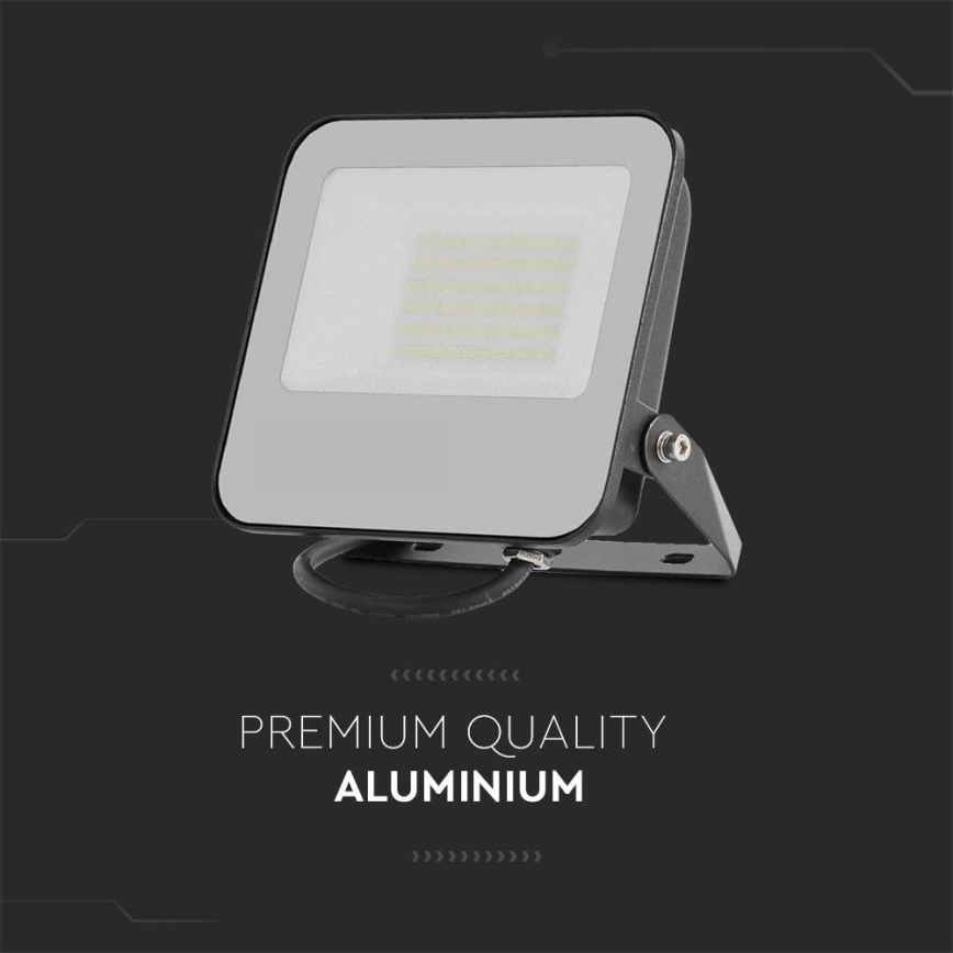 LED Floodlight LED/50W/230V 4000K IP65 black