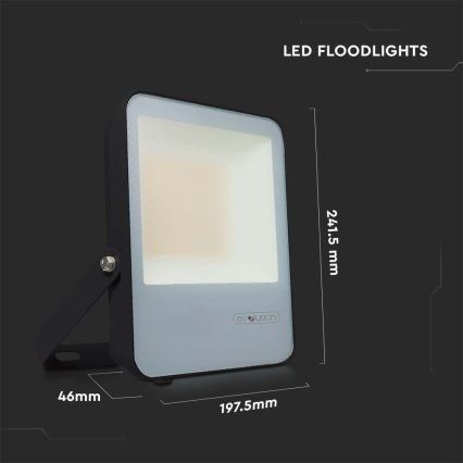 LED Floodlight LED/50W/230V 6400K IP65 black