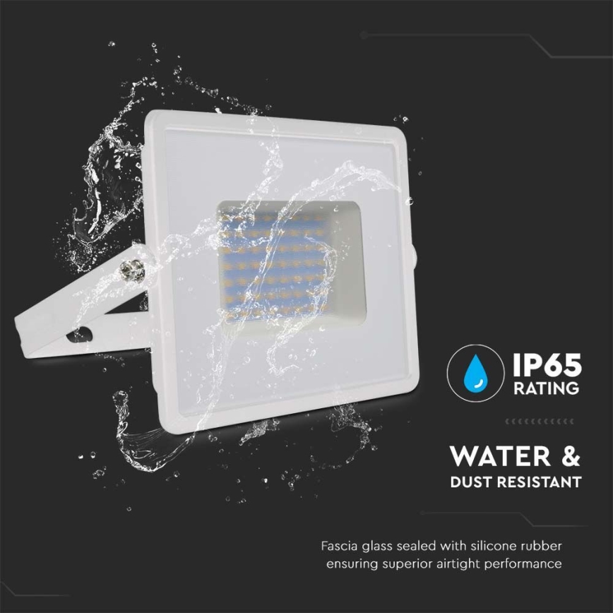 LED Floodlight LED/50W/230V 6500K IP65 white