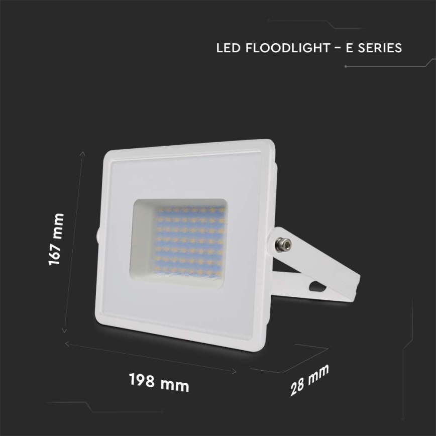 LED Floodlight LED/50W/230V 6500K IP65 white