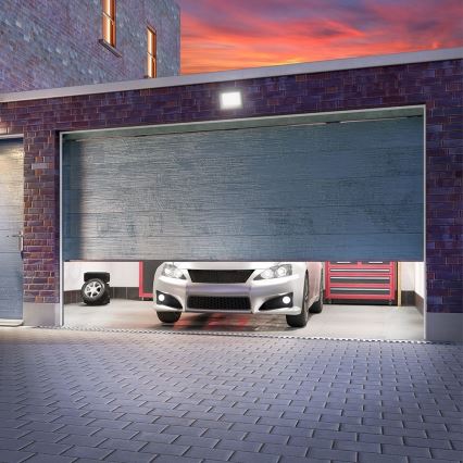 LED Floodlight LED/50W/230V IP65 3000/4000/6500K grey