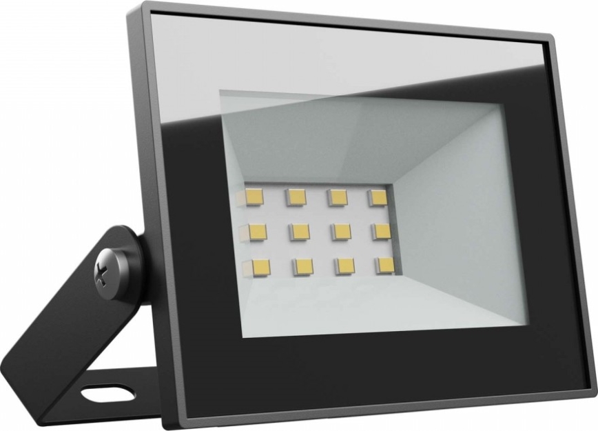 LED Floodlight NOCTIS LUX 4 LED/10W/230V 4000K IP65 black