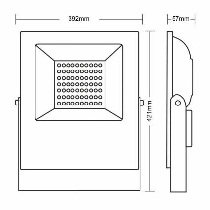 LED Floodlight PROFI PLUS LED/200W/230V 5000K IP66
