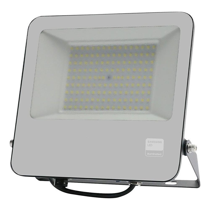 LED Floodlight SAMSUNG CHIP LED/100W/230V 6400K IP65 black