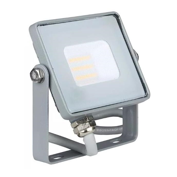 LED Floodlight SAMSUNG CHIP LED/10W/230V IP65 4000K grey