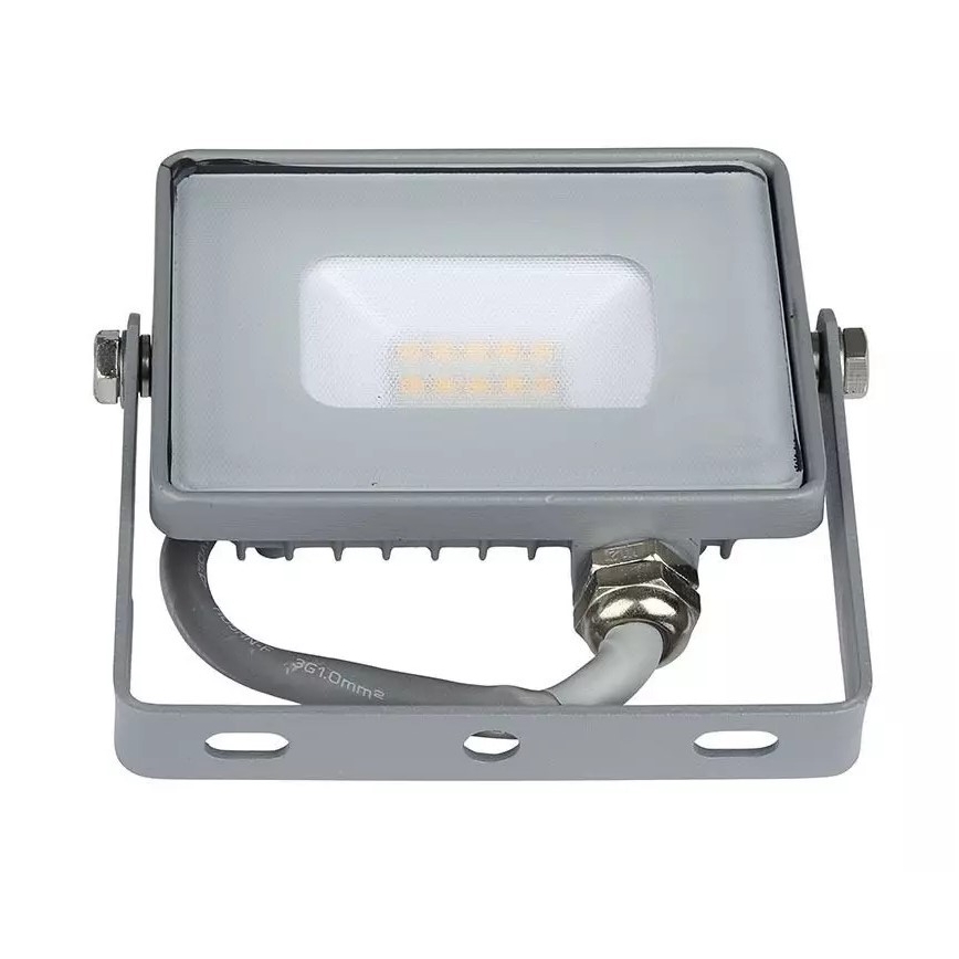 LED Floodlight SAMSUNG CHIP LED/10W/230V IP65 4000K grey