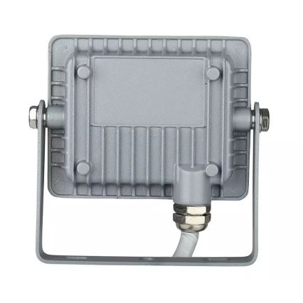 LED Floodlight SAMSUNG CHIP LED/10W/230V IP65 4000K grey