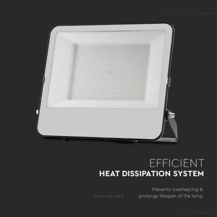LED Floodlight SAMSUNG CHIP LED/200W/230V 4000K IP65 black