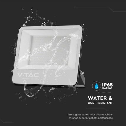 LED Floodlight SAMSUNG CHIP LED/200W/230V 4000K IP65 black