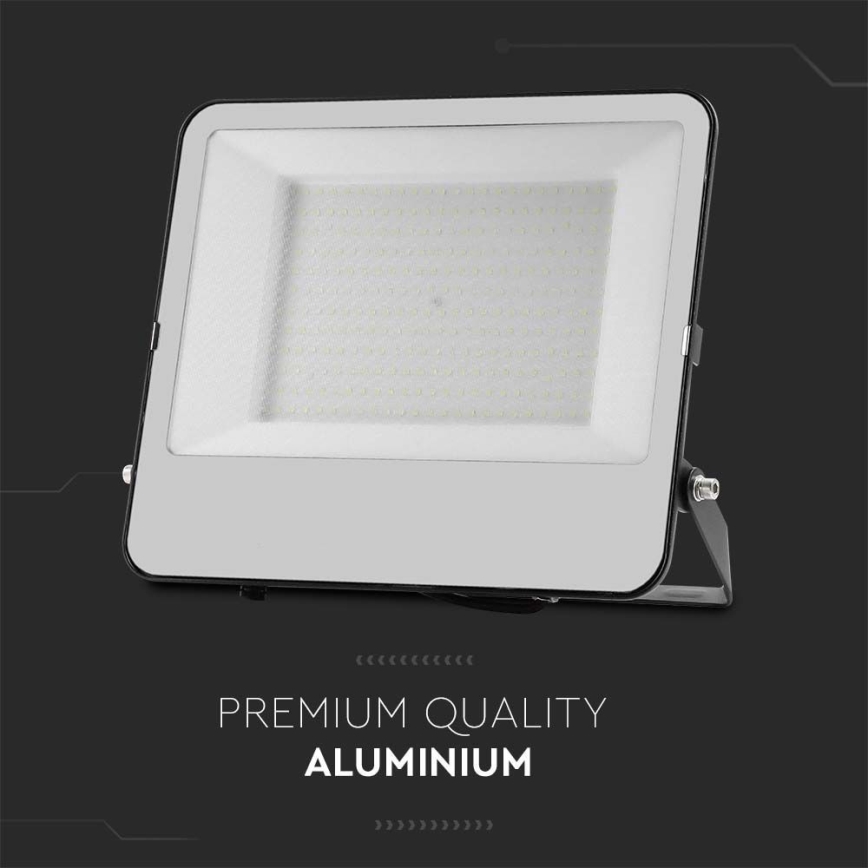 LED Floodlight SAMSUNG CHIP LED/200W/230V 4000K IP65 black