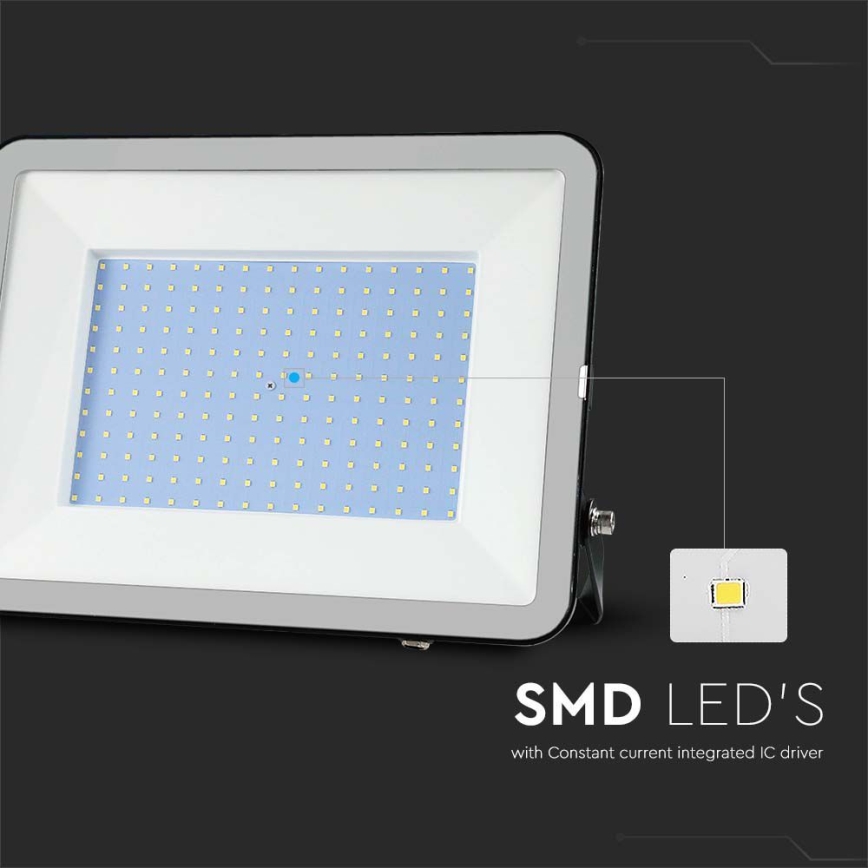 LED Floodlight SAMSUNG CHIP LED/300W/230V 6500K IP65 black