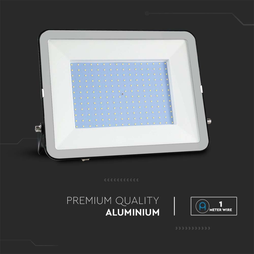 LED Floodlight SAMSUNG CHIP LED/300W/230V 6500K IP65 black