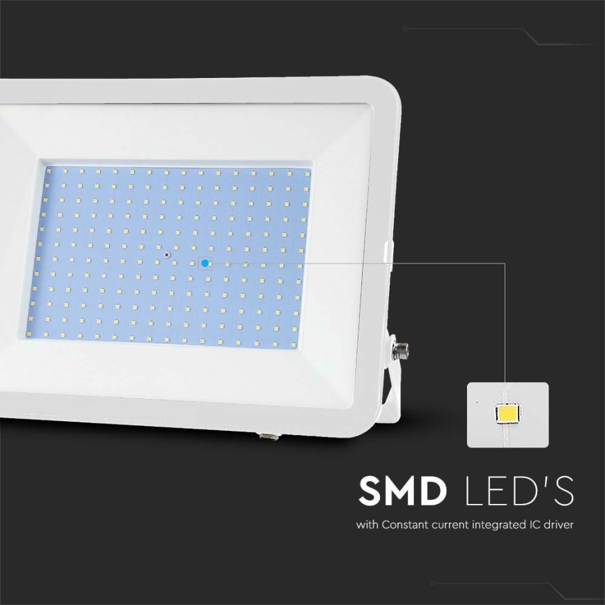 LED Floodlight SAMSUNG CHIP LED/300W/230V 6500K IP65 white