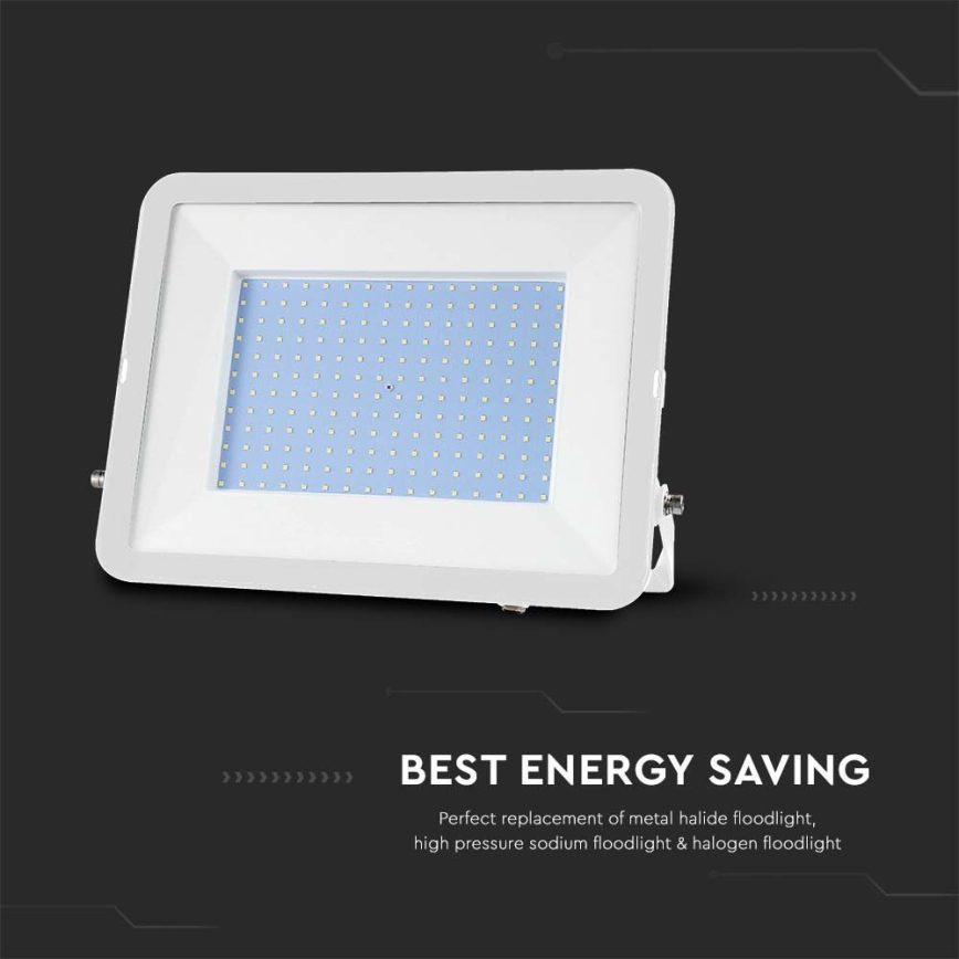 LED Floodlight SAMSUNG CHIP LED/300W/230V 6500K IP65 white
