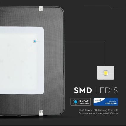 LED Floodlight SAMSUNG CHIP LED/500W/230V IP65 6400K black
