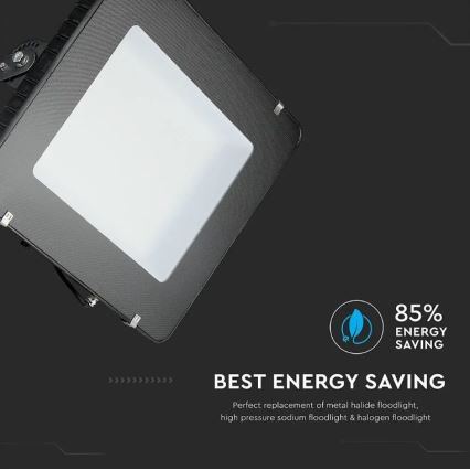 LED Floodlight SAMSUNG CHIP LED/500W/230V IP65 6400K black