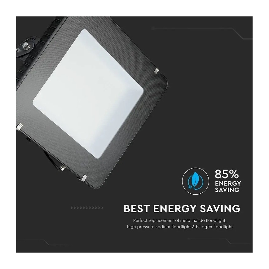 LED Floodlight SAMSUNG CHIP LED/500W/230V IP65 6400K black