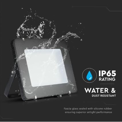 LED Floodlight SAMSUNG CHIP LED/500W/230V IP65 6400K black