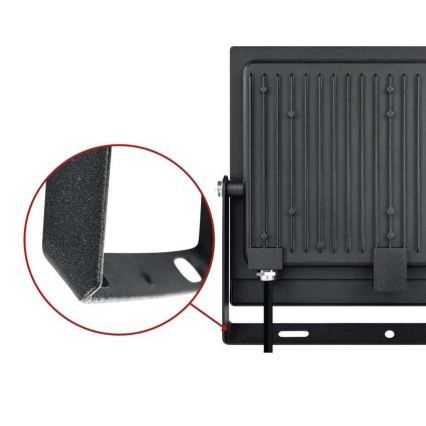 LED Floodlight TAMBO EVO LED/100W/230V 4000K IP65 black