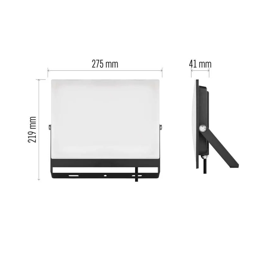 LED Floodlight TAMBO EVO LED/100W/230V 4000K IP65 black
