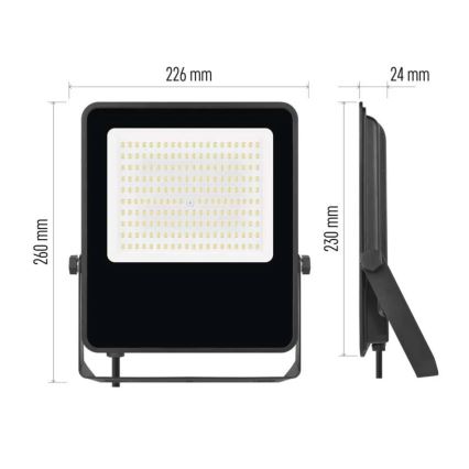 LED Floodlight VISIO LED/100W/230V 4000K IP65