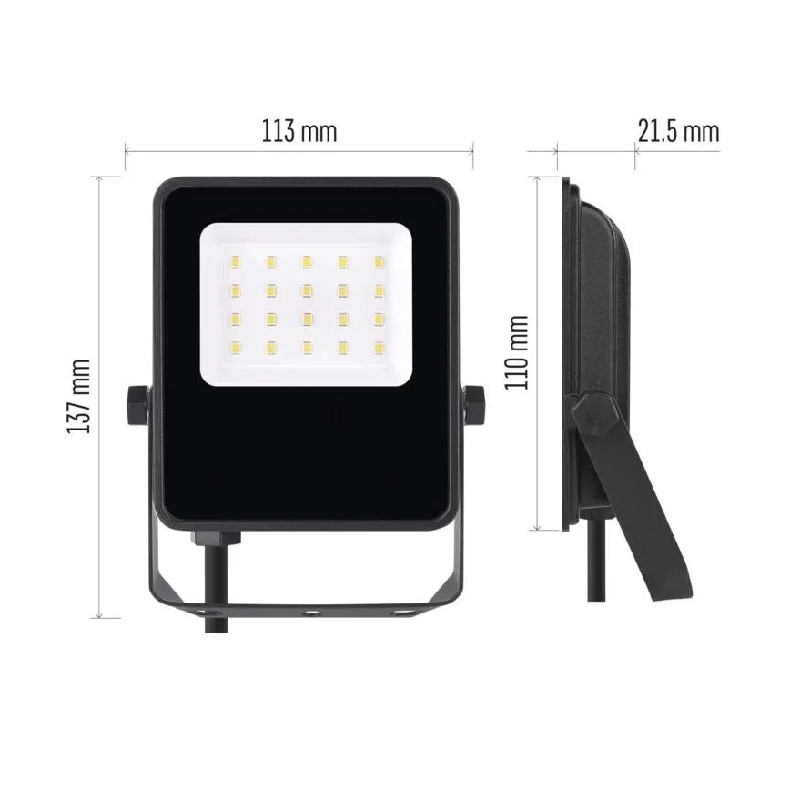 LED Floodlight VISIO LED/10W/230V 4000K IP65