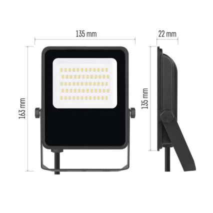 LED Floodlight VISIO LED/30W/230V 4000K IP65