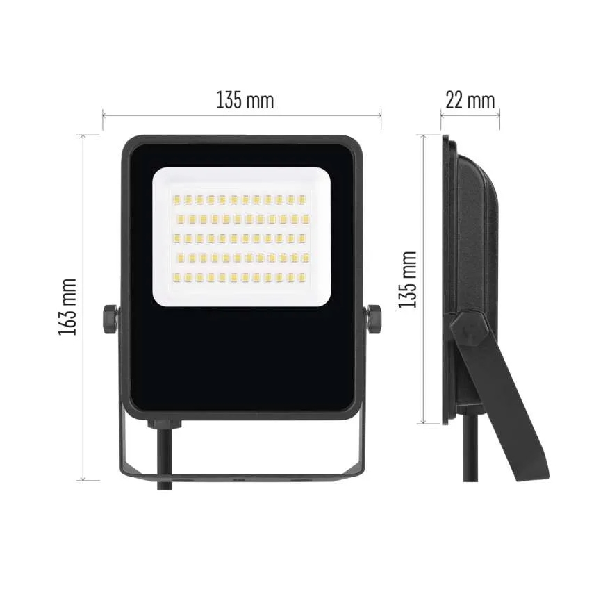 LED Floodlight VISIO LED/30W/230V 4000K IP65